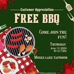 Free BBQ! Customer Appreciation: Summer Series