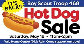 Hot Dog Fundraiser!