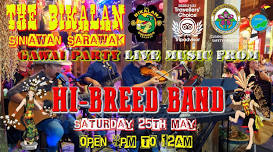 Gawai party with Hi-Breed Band at The Bikalan