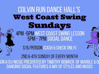 Country-Western & West Coast Swing Social Dance