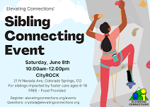 June Sibling Connecting Event – Climbing!