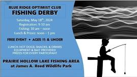 Fishing Derby - Hosted by Blue Ridge Optimist Club