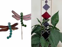 Dragonfly Plant Stake 11AM or Trellis Plant Stake 2PM | $49