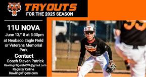 Rawlings Tigers 11u NOVA Tryouts