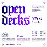 Open Decks Series – Vinyl Edition