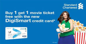 Buy 1 Get 1 Movie Ticket Free With the Digismart Credit Card - by Inox Cinemas