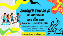 Swisher Fun Days 5K Run/Walk & Kids Fun Run