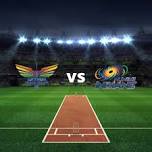 Lucknow Super Giants vs Mumbai Indians Indian Premier League