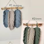 Sip and Macrame Feather Workshop