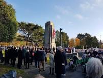 DDay wreath laying