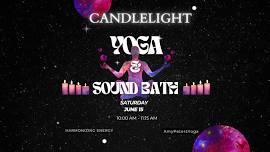 Morning Candlelight Yoga and Sound Bath