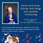 Farms and Food: Stories and Songs with Jennifer Armstrong