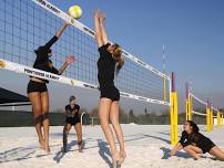 Co-ed Sand Volleyball Tournament at Old Settlers Park on Saturday mornings!