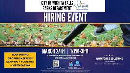 HIRING EVENT: City of Wichita Falls Parks Department