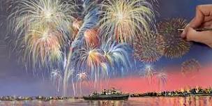 Fireworks Painting