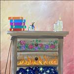 ACOTAR Painted Dresser | Add a Themed Candle!