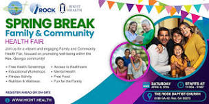 Spring Break Family & Community Health Fair/La Feria de Salud para toda...