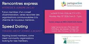 Rencontres express - Speed Dating