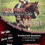 June 1st Horse & Tack Sale!