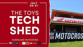 Toys Tech Shed at Riverglade Motocross