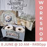 Chalk paint, Decoupage and airdry clay moulds