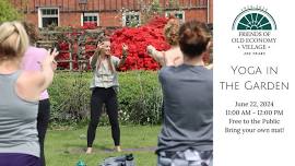 Yoga in the Garden