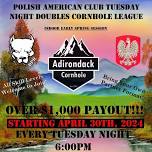 Polish American Club's Tuesday Night Cornhole League - Doubles Format - Early Spring Session