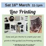 Lino Printing with Annita