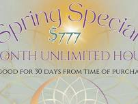 Spring Special~ 1 month Unlimited in EES