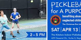 2024 Pickleball for a Purpose Fundraising Event