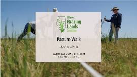 Pasture Walk in Leaf River, IL