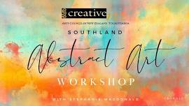 Abstract Art Painting Workshop: Invercargill