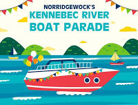 Kennebec River Boat Parade in Norridgewock