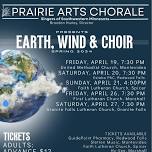 *Marshall: Prairie Arts Chorale presents Earth, Wind & Choir