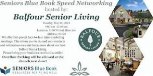 Seniors Blue Book Speed Networking at Balfour Senior Living