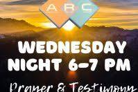 Wednesday Night Services