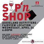 Sip ‘n Shop with JLBCS + Aggieland Outfitters