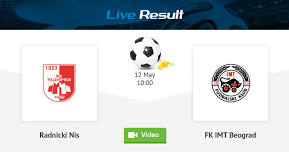 Radnicki Nis - FK IMT Beograd Serbia / Super Lig May 12, 2024