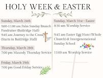 Holy Week & Easter