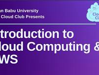 Introduction to Cloud Computing and AWS