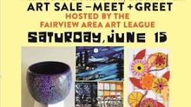 Arts on the Lawn - Fairview Area Art League meet and greet and join!