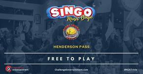 SINGO Music Bingo Nights at Sideliner's Grill