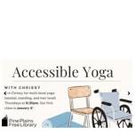 Accessible Yoga With Chrissy at the Pine Plains Free Library