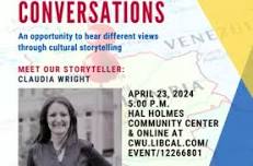 CWU Libraries presents Cultural Conversations: Claudia Wright