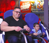 Dads eat & ride for free on Father’s Day at iPlay America