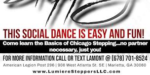 Basics in Chicago Steppin' Classes at American Legion Post 296 on Fridays