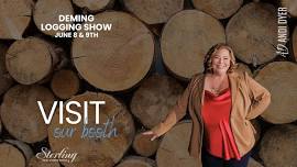 Chainsaws & Chats: Real Estate with Andi at the Logging Show!