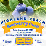 Sixth Highland Realm Blueberry Bash