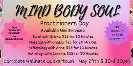 Mind Body Soul Practitioners Day - May