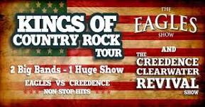 The Kings of Country Rock Tour Eagles vs Creedence